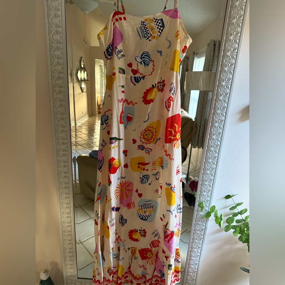 True Destination Print  Dress